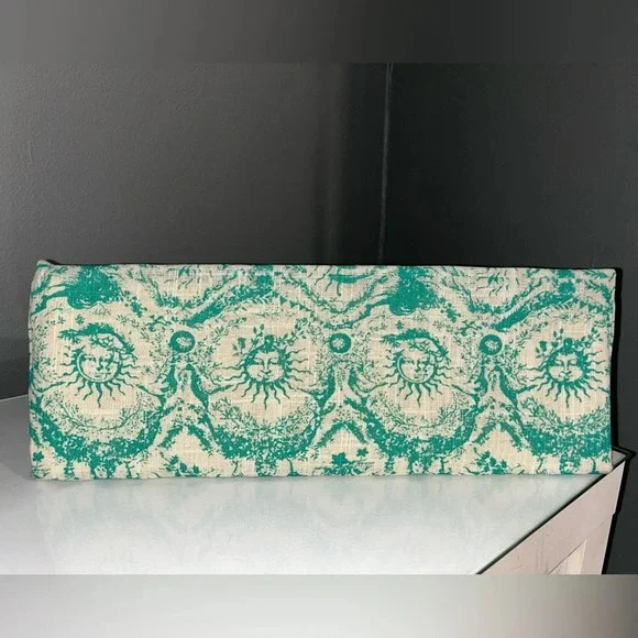 Christian Dior Dioriviera Aquamarine Cloth Linen Tote Bag - Picture 12 of 12